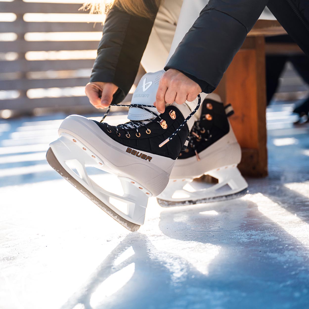 BAUER RADIANT HEATED SKATE JUNIOR