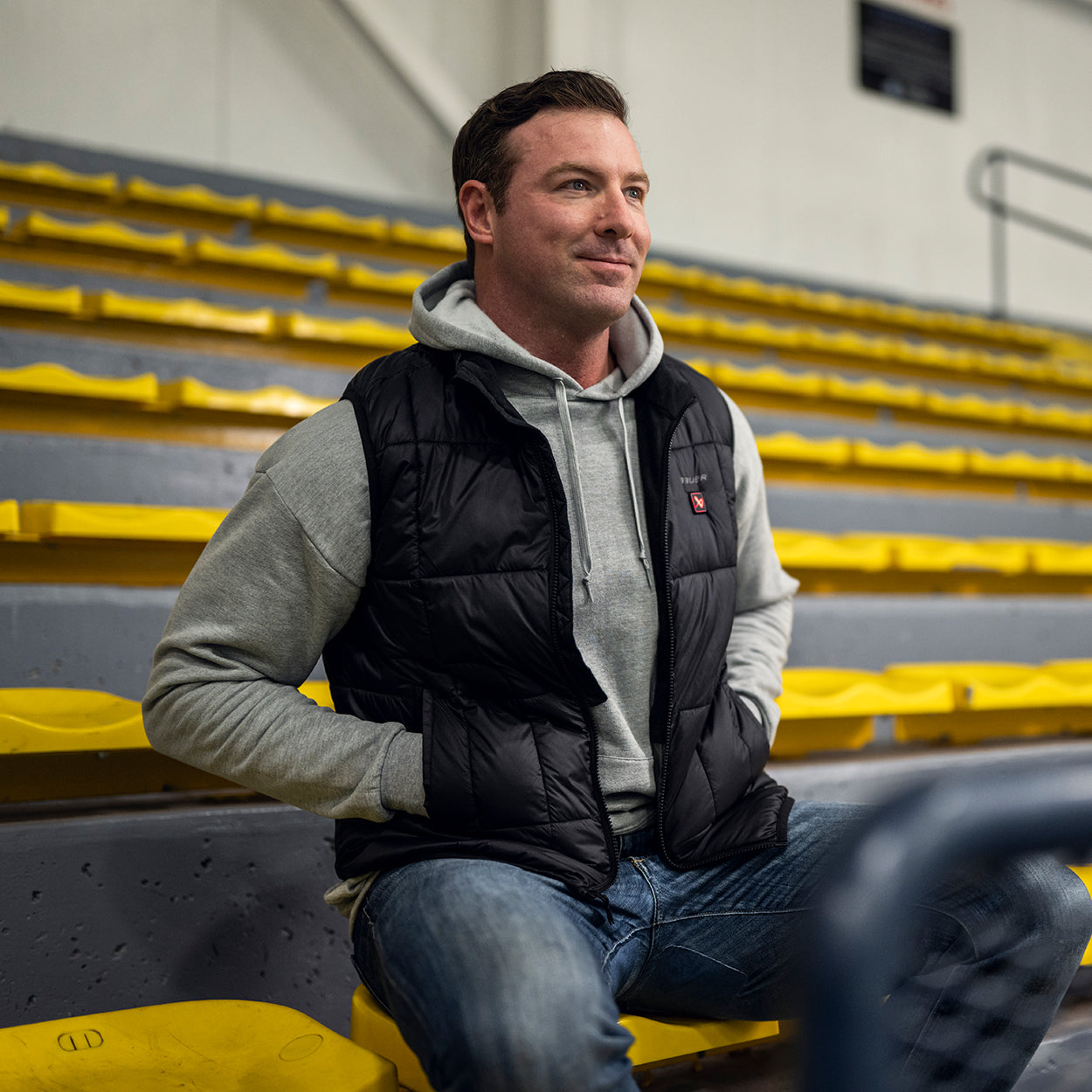 BAUER REDLINE MENS HEATED VEST SENIOR