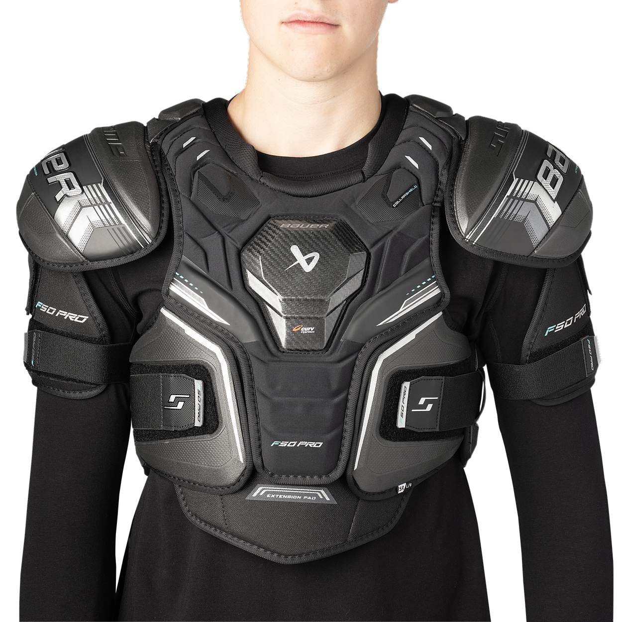 BAUER SUPREME F50 PRO SHOULDER PAD JUNIOR