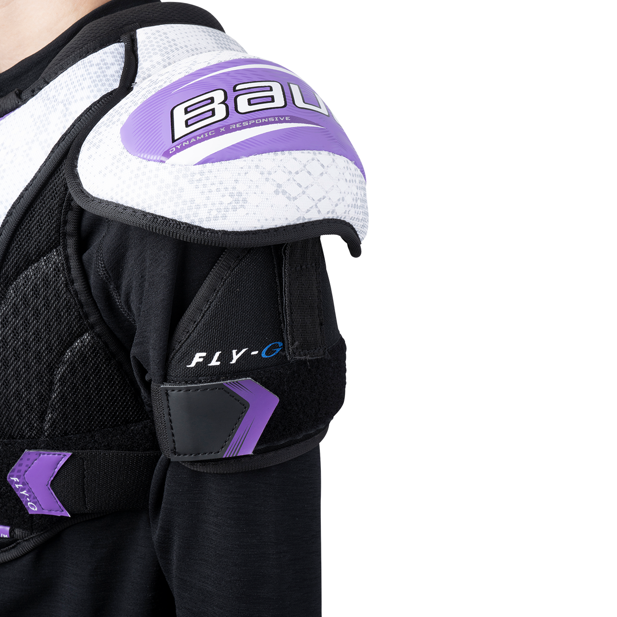 BAUER VAPOR FLY G SHOULDER PAD JUNIOR GIRLS