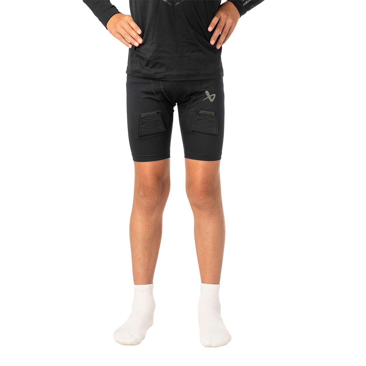 BAUER PERFORMANCE BASELAYER JOCK SHORT YOUTH
