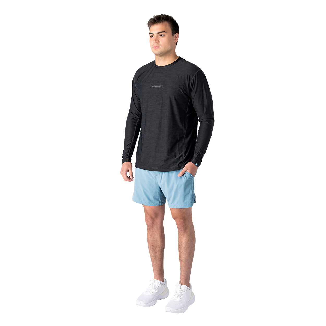 BAUER LONG-SLEEVE TECH TEE SENIOR