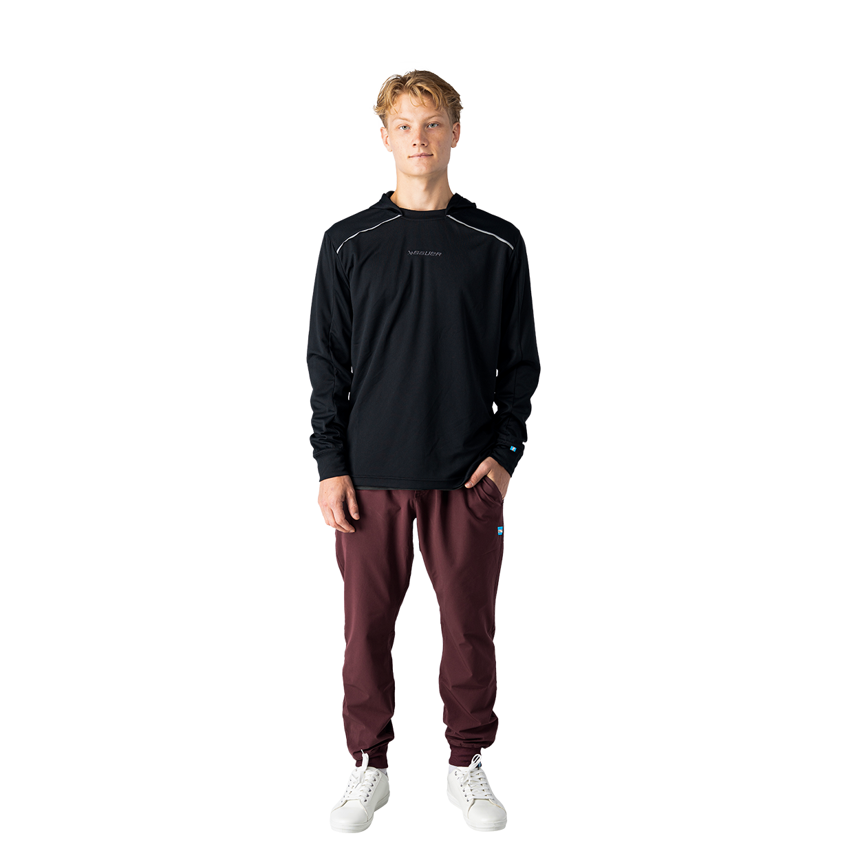 BAUER TRAIN HOODIE SENIOR