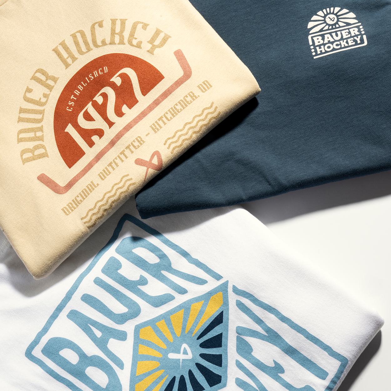 BAUER BADLANDS GRAPHIC TEE SENIOR