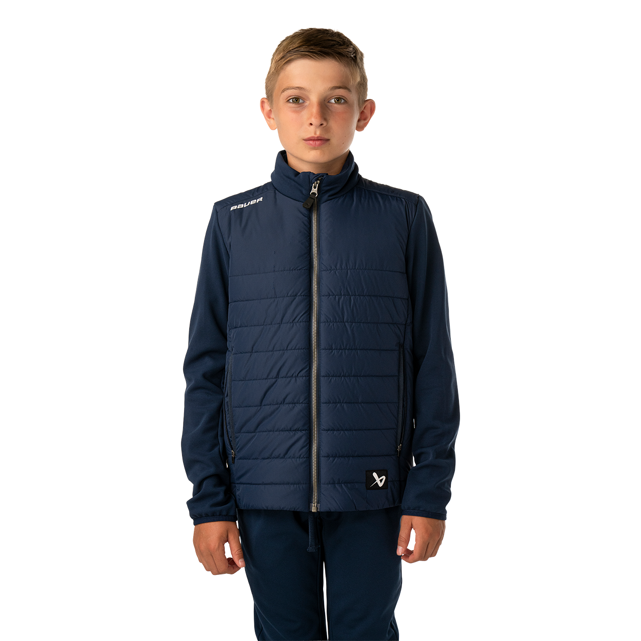 BAUER TEAM HYBRID JACKET YOUTH