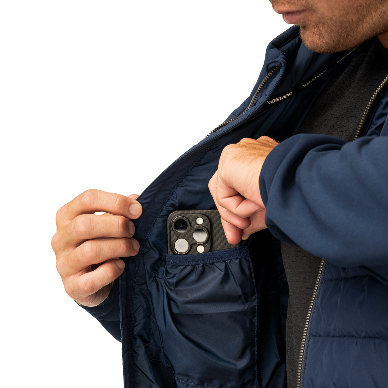 BAUER TEAM HYBRID JACKET SENIOR