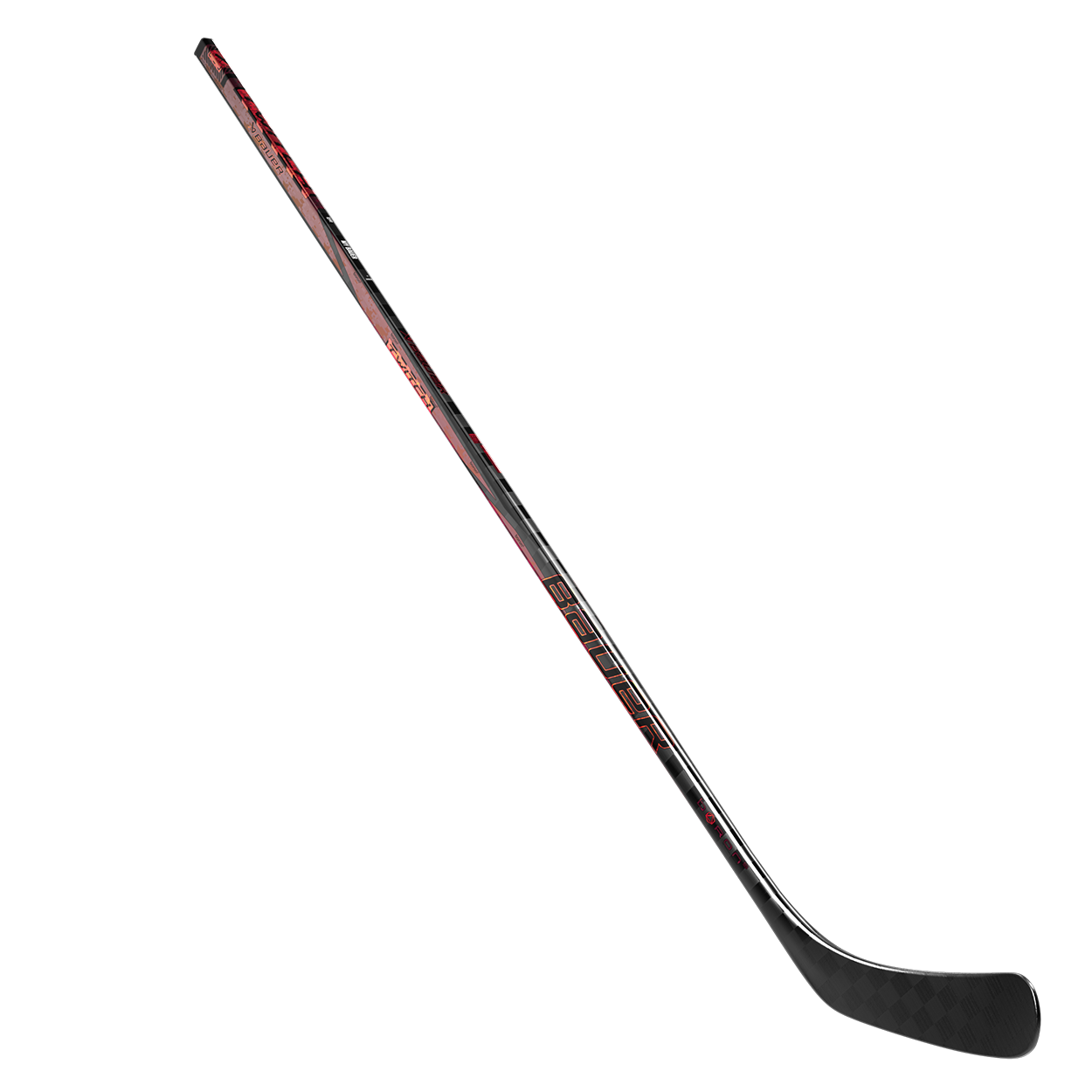 BAUER TWITCH GRIP STICK RED INTERMEDIATE