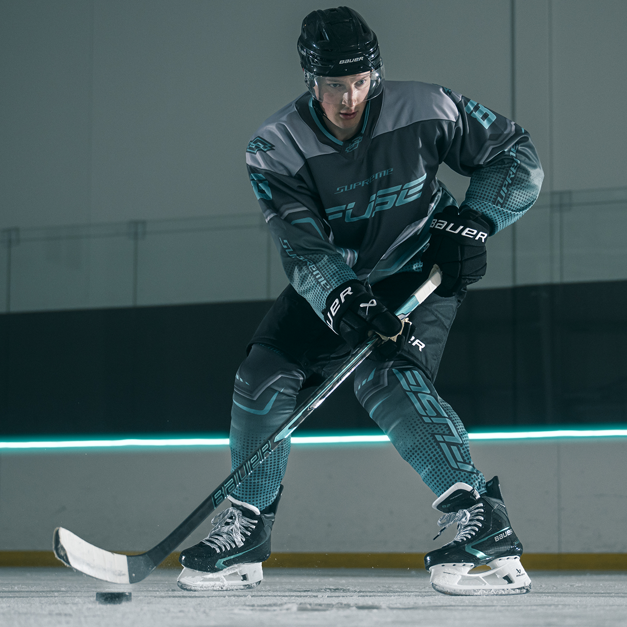 BAUER SUPREME FUSE GRIP STICK INTERMEDIATE