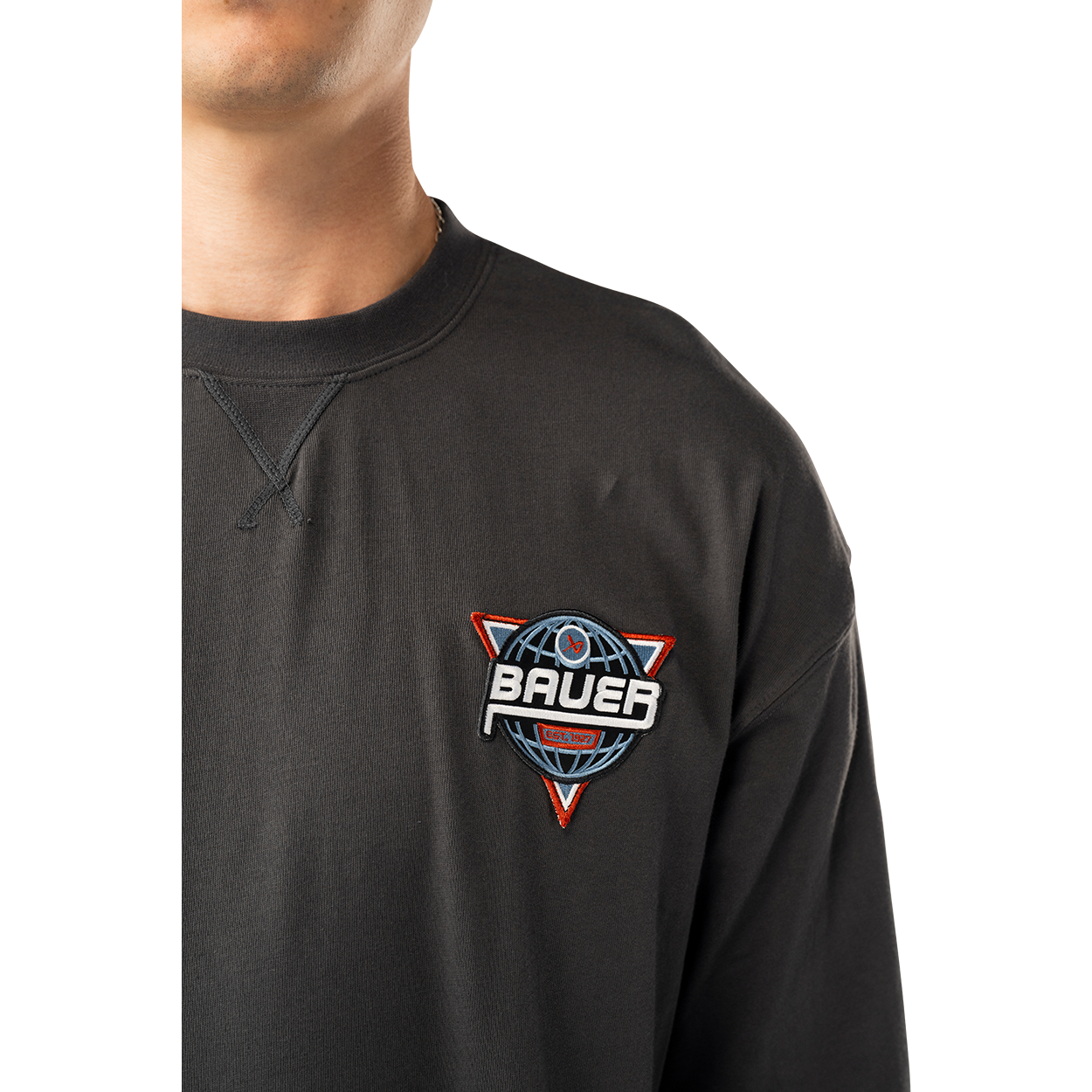 BAUER LONG SLEEVE RETRO TEE