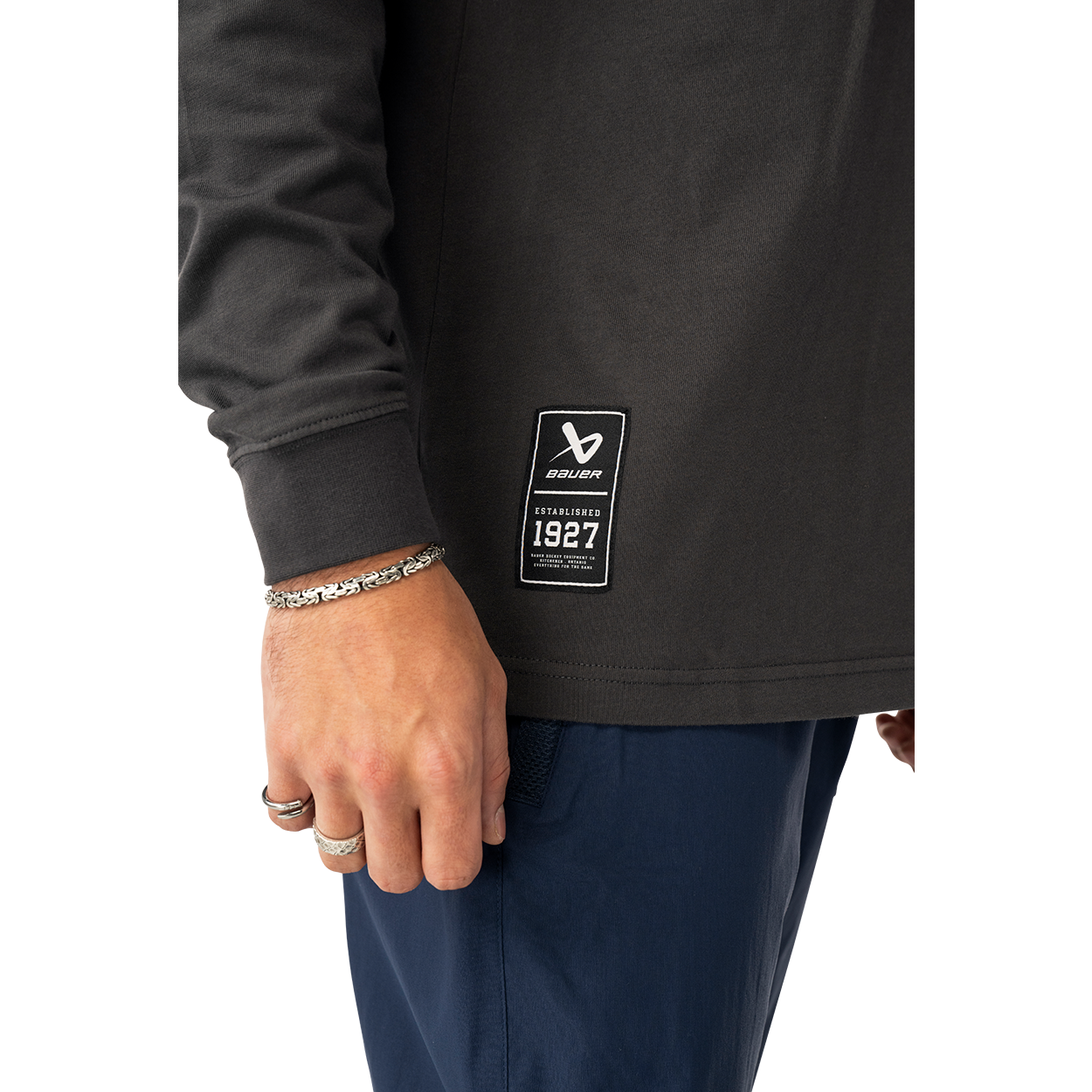 BAUER LONG SLEEVE RETRO TEE