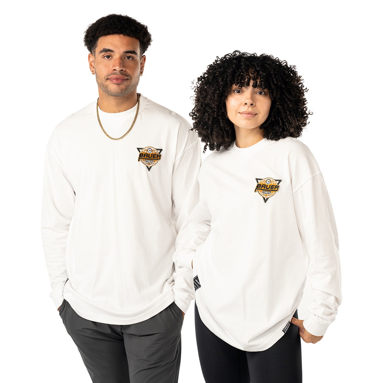 BAUER LONG SLEEVE RETRO TEE