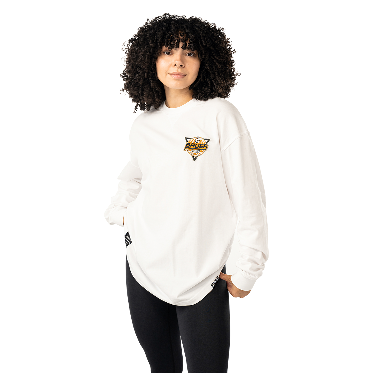 BAUER LONG SLEEVE RETRO TEE