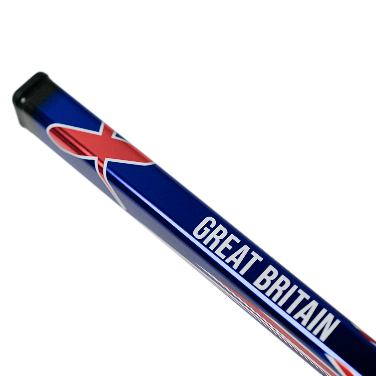Pommel horse with 'Great Britain' text and Union Jack design on a white background