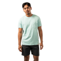 BAUER POCKET TEE AQUA SENIOR