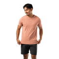 BAUER POCKET TEE ASH ROSE SENIOR