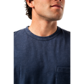 BAUER POCKET TEE NAVY SENIOR