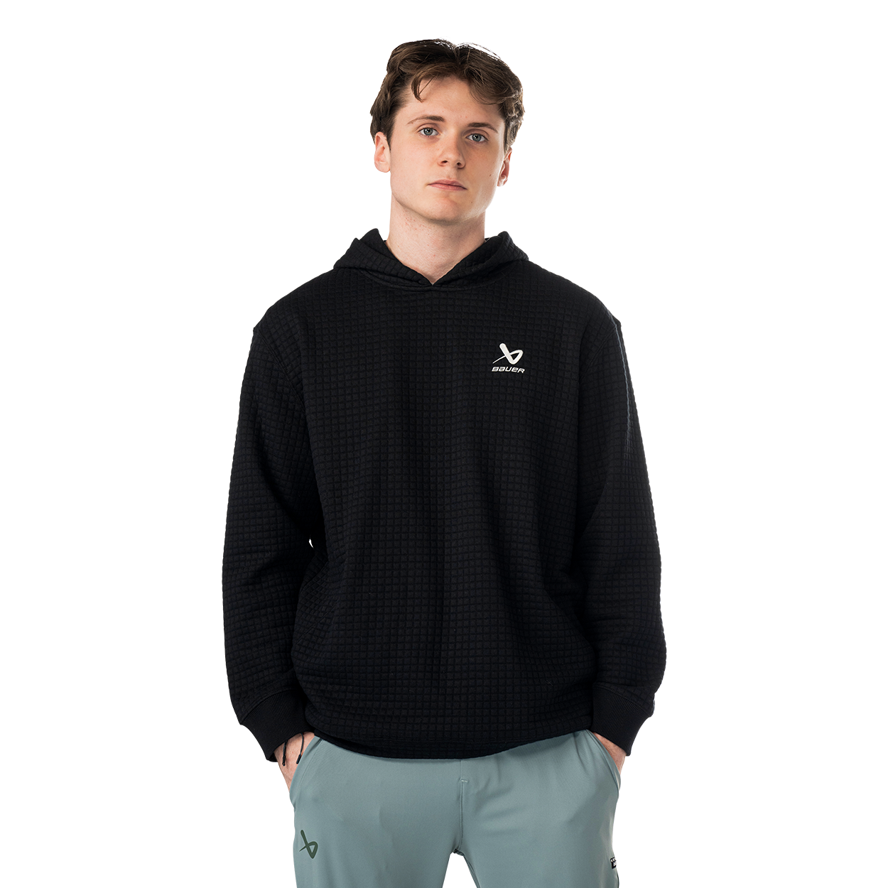BAUER Tundra Quilted Hoodie Senior