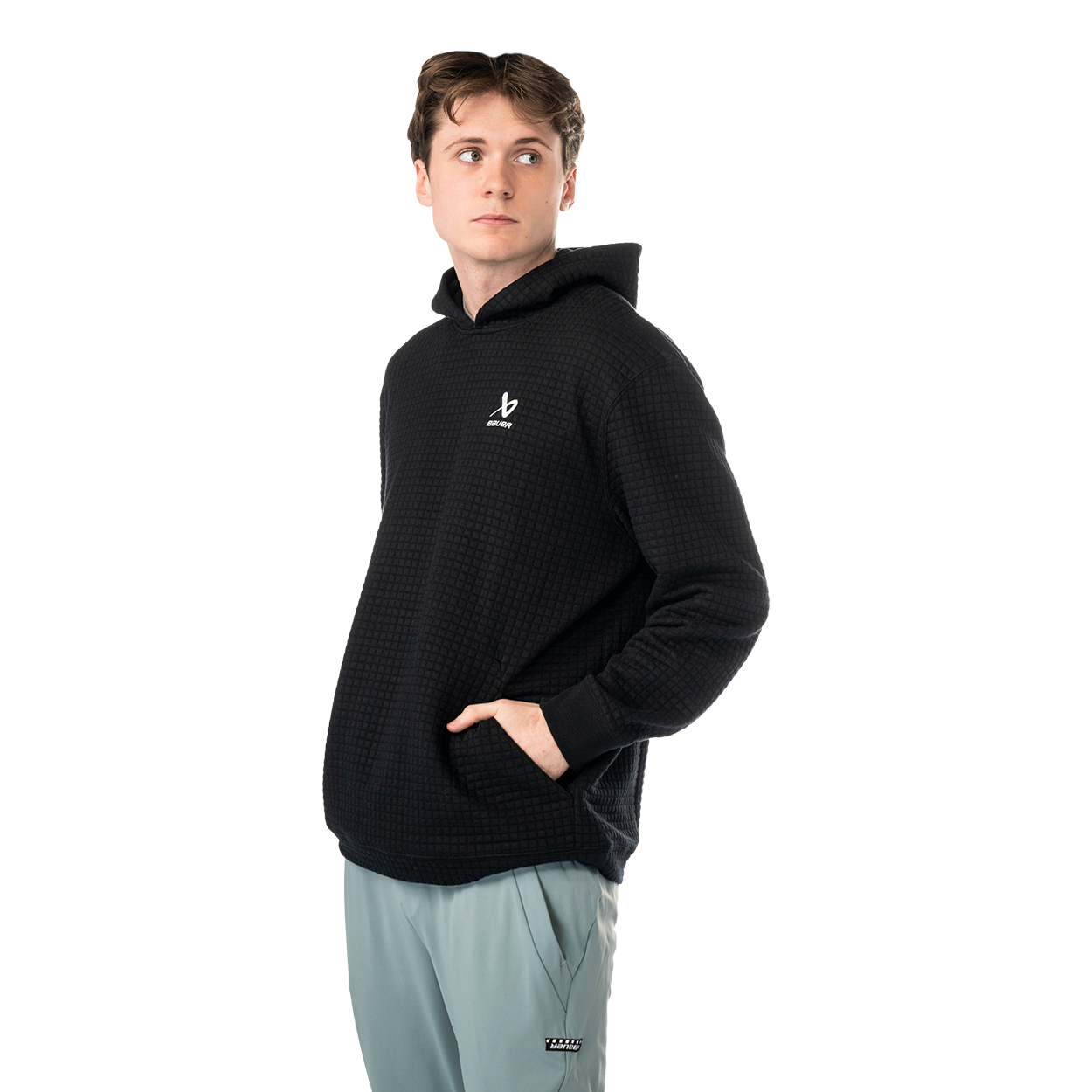 BAUER Tundra Quilted Hoodie Senior
