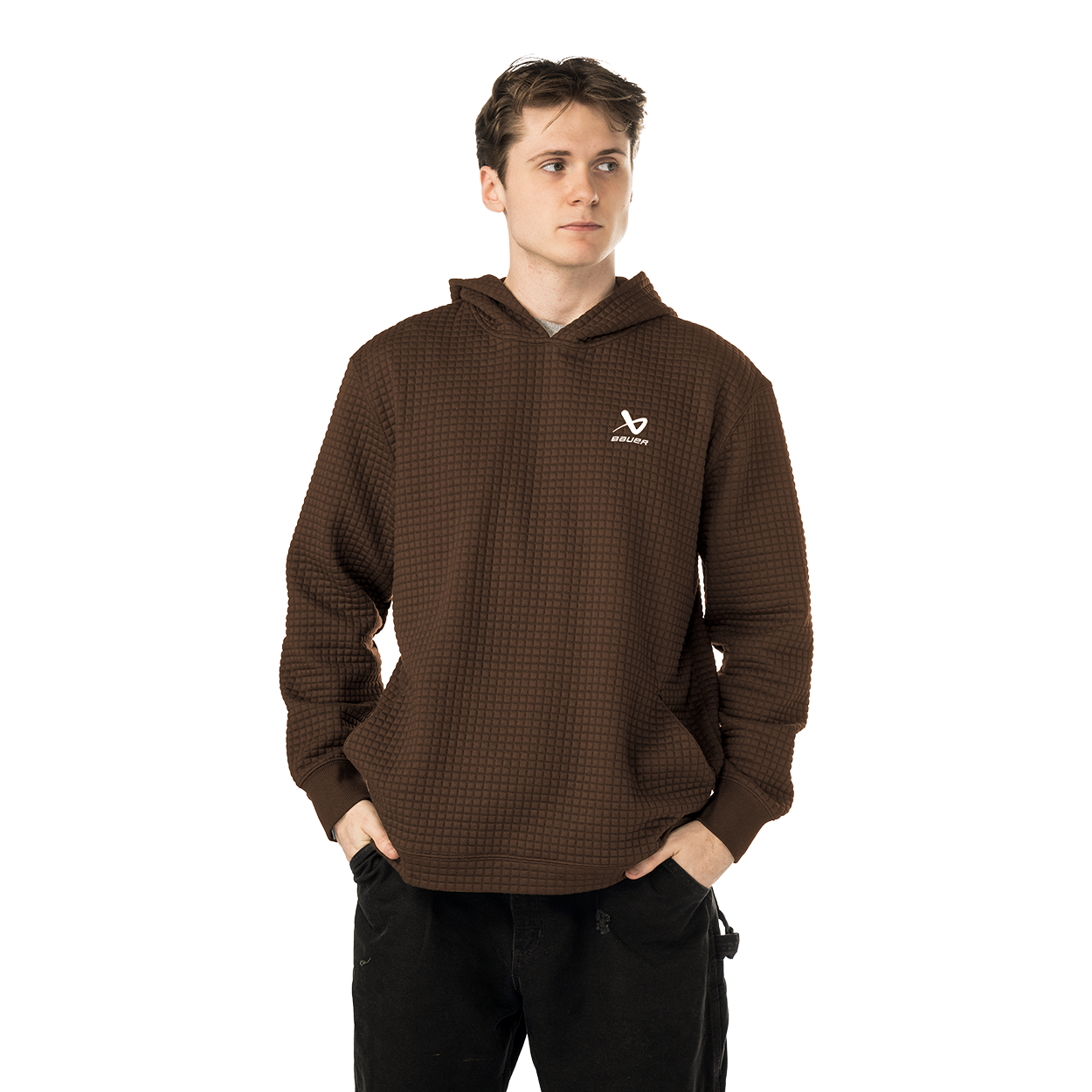 BAUER Tundra Quilted Hoodie Senior