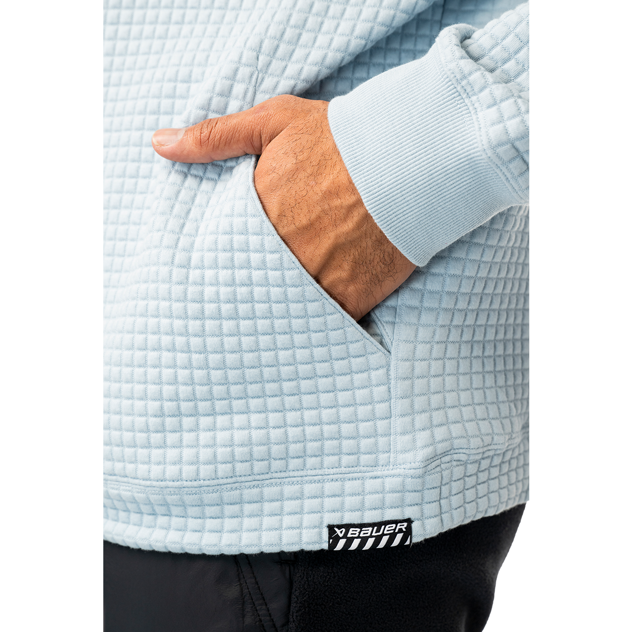 BAUER Tundra Quilted Hoodie Senior