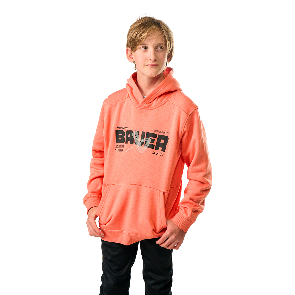 BAUER OVERNIGHT ULTIMATE HOODIE YOUTH
