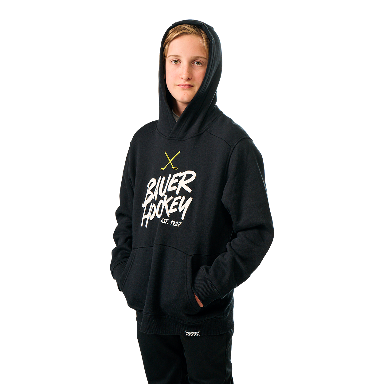 BAUER OVERNIGHT ULTIMATE HOODIE YOUTH